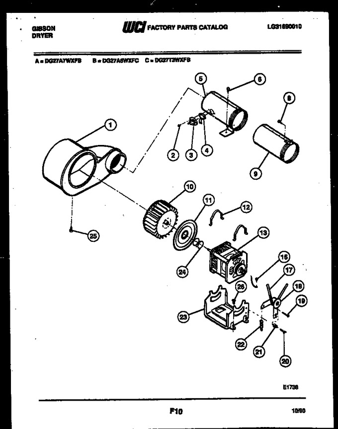 Diagram for DG27T3WXFB