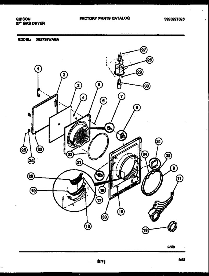 Diagram for DG27S8WAGA