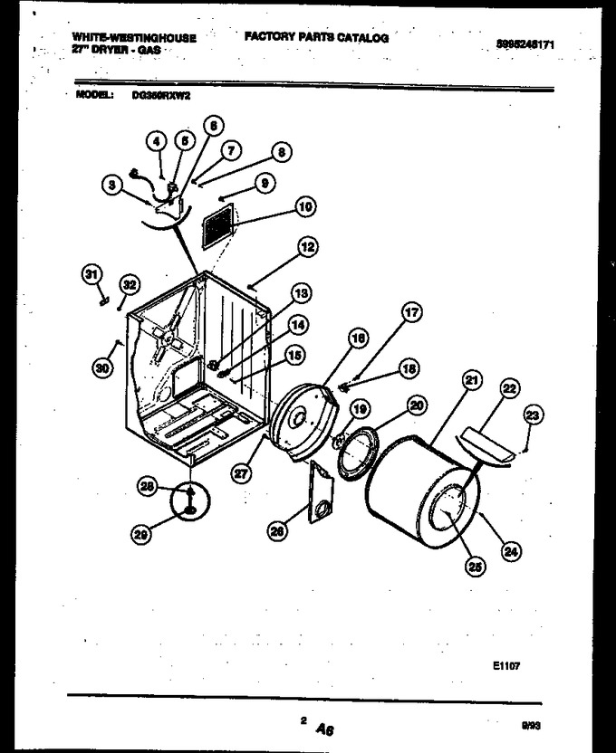 Diagram for DG350RXD2