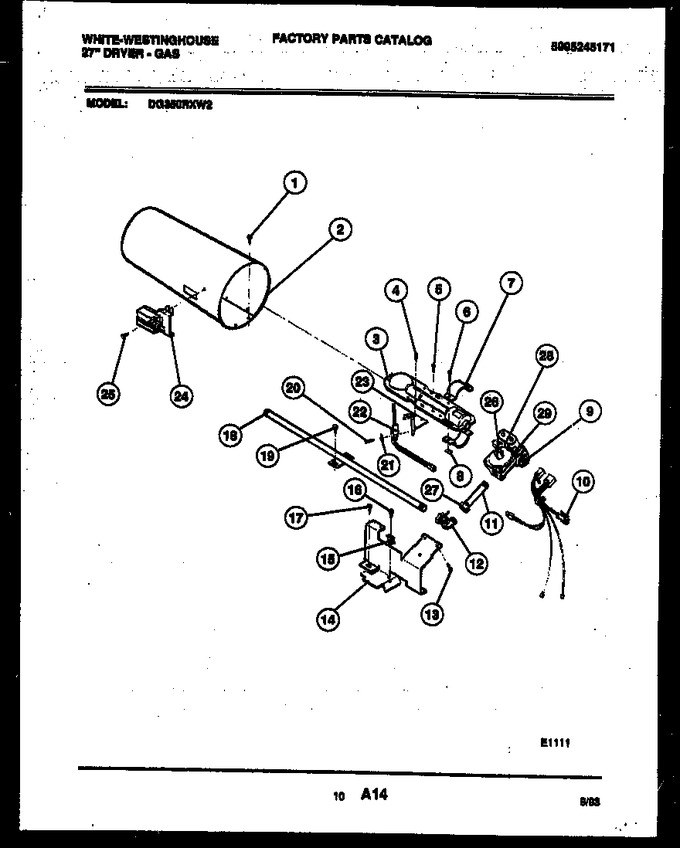 Diagram for DG350RXD2