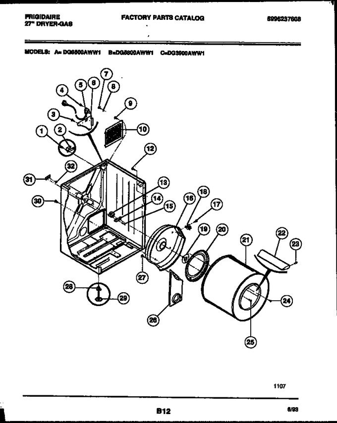 Diagram for DG5800ADD1