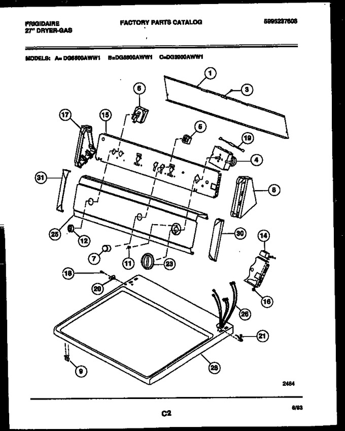 Diagram for DG5800ADD1