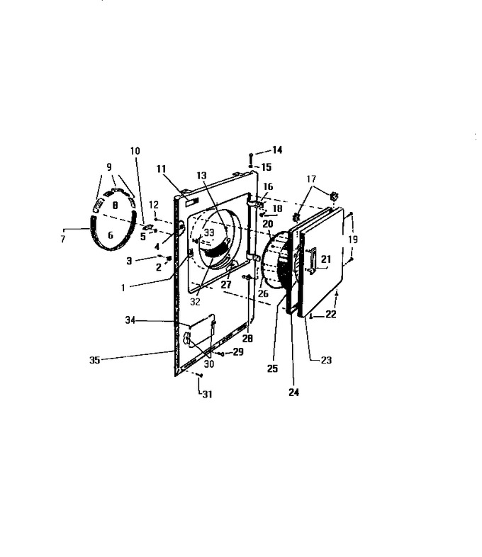 Diagram for DG500EXH4