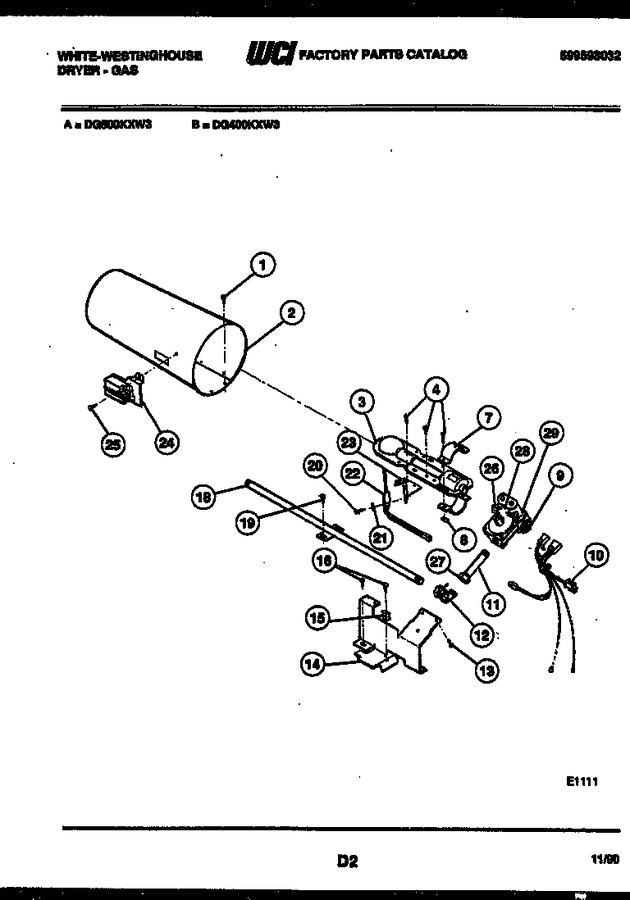 Diagram for DG400KXW3