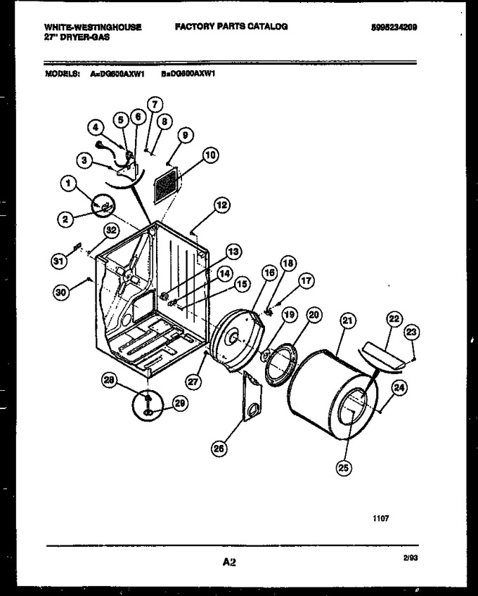 Diagram for DG800AXW1