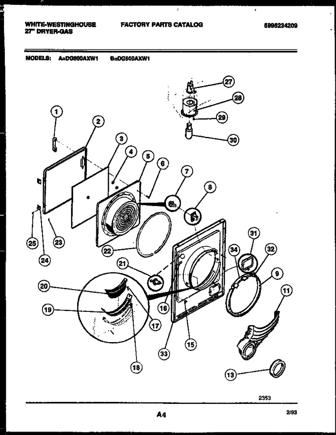 Diagram for DG800AXW1