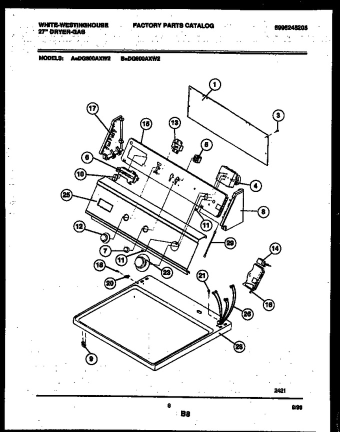 Diagram for DG800AXW2