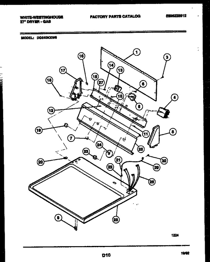 Diagram for DG640KXW6