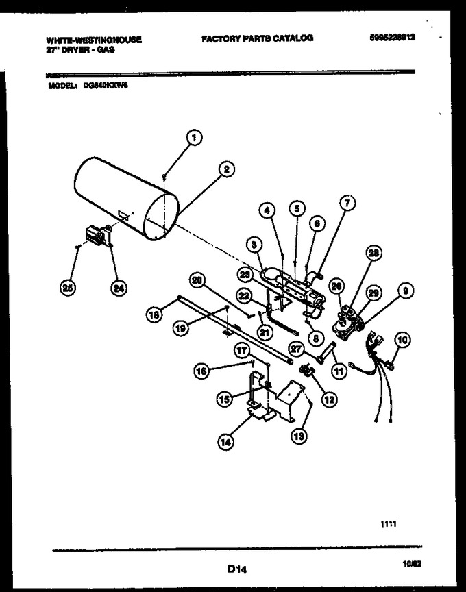 Diagram for DG640KXD6