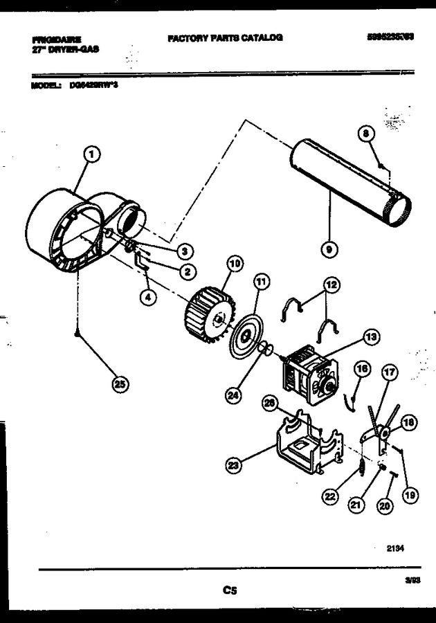 Diagram for DG6420RW3