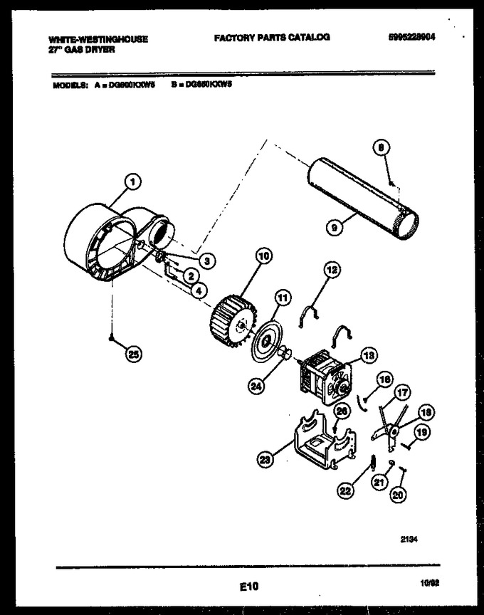 Diagram for DG650KXW5