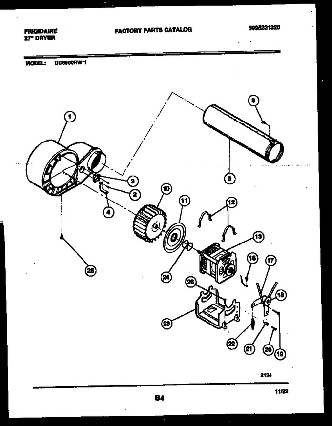 Diagram for DG6900RW1