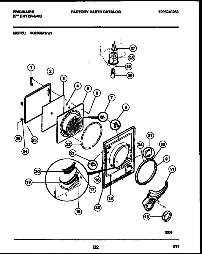 Diagram for DG7200AWW1