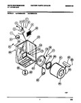 Diagram for 02 - Cabinet, Drum, Heat  Duct