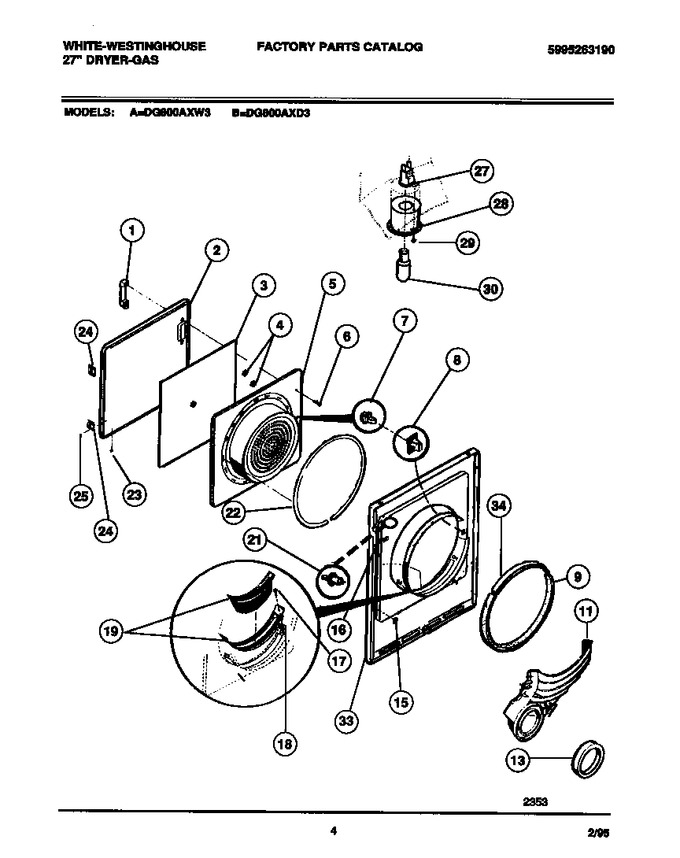 Diagram for DG800AXD3