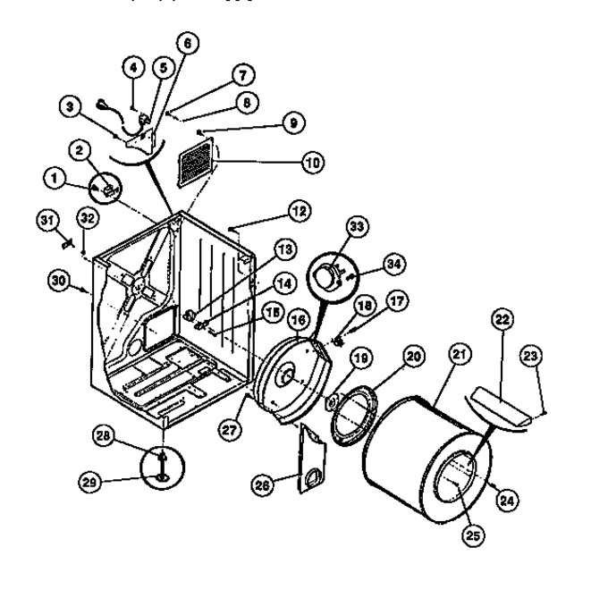 Diagram for DG8800PW1