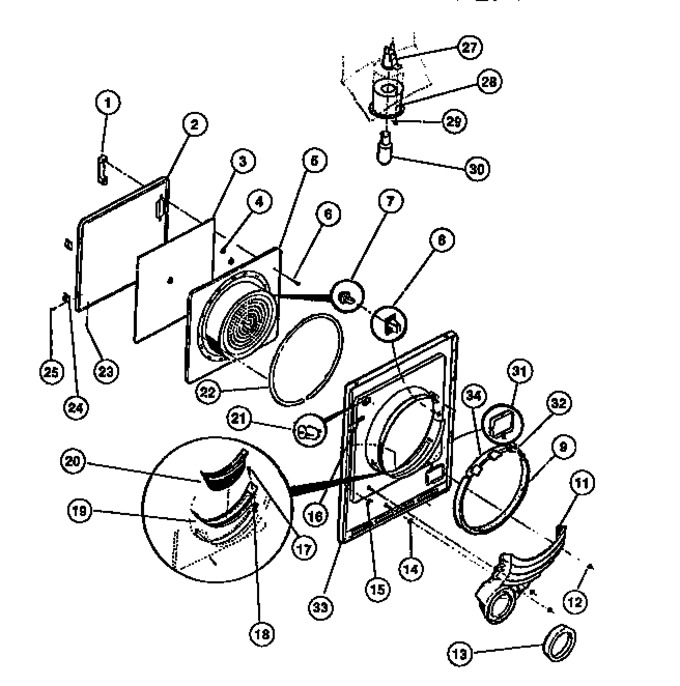 Diagram for DG8800PW1