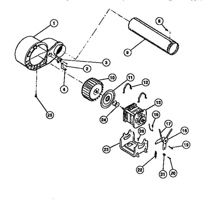 Diagram for DG8800PW1