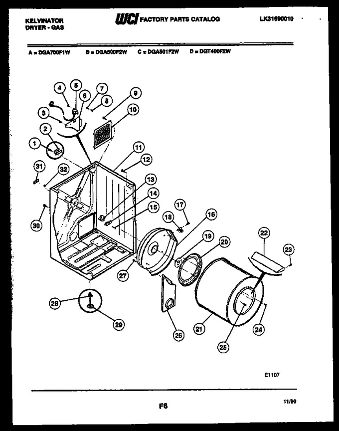 Diagram for DGT400F2W