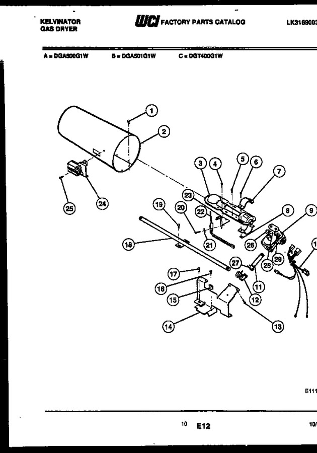 Diagram for DGA501G1D