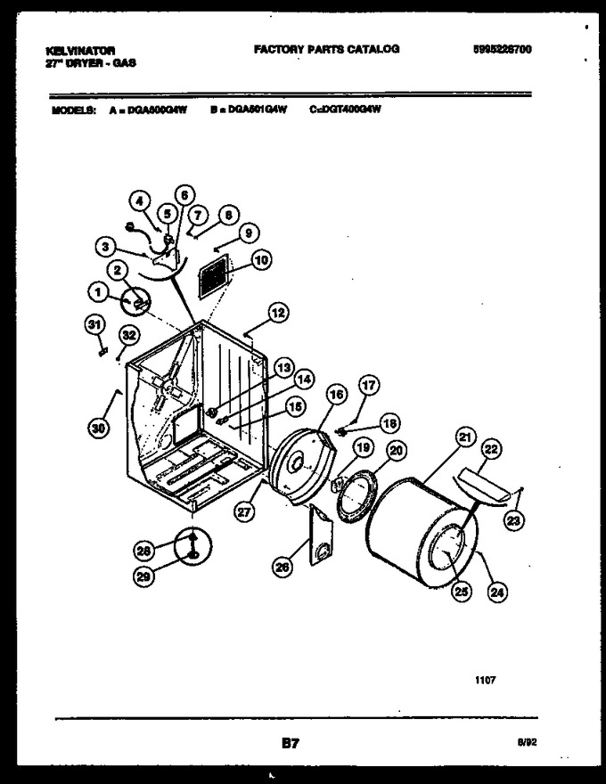 Diagram for DGA501G4D