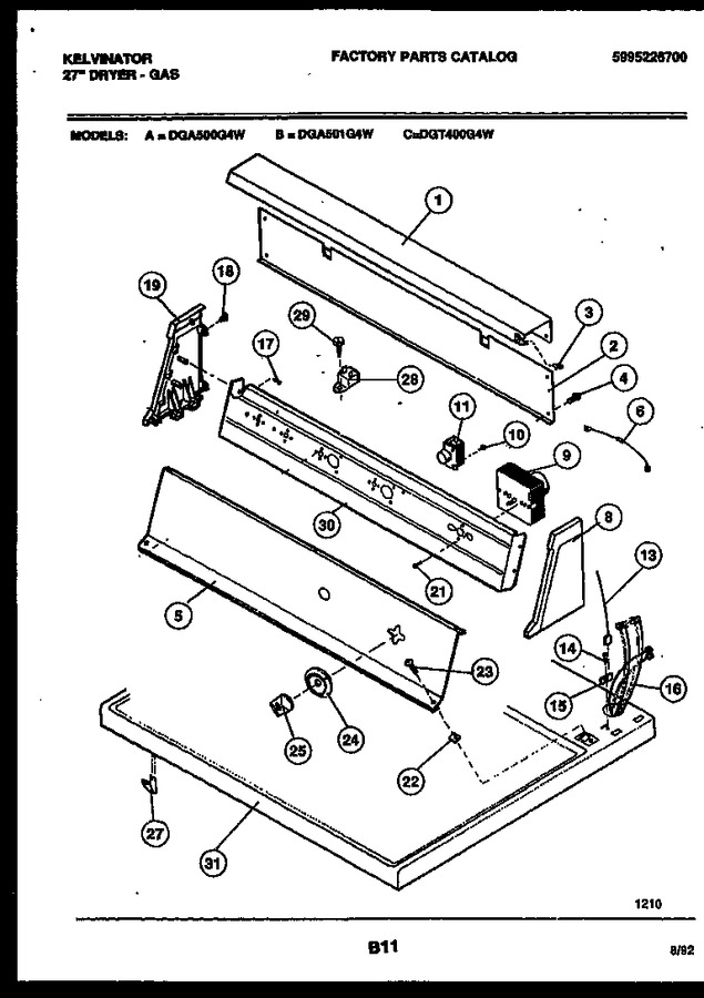 Diagram for DGA501G4D