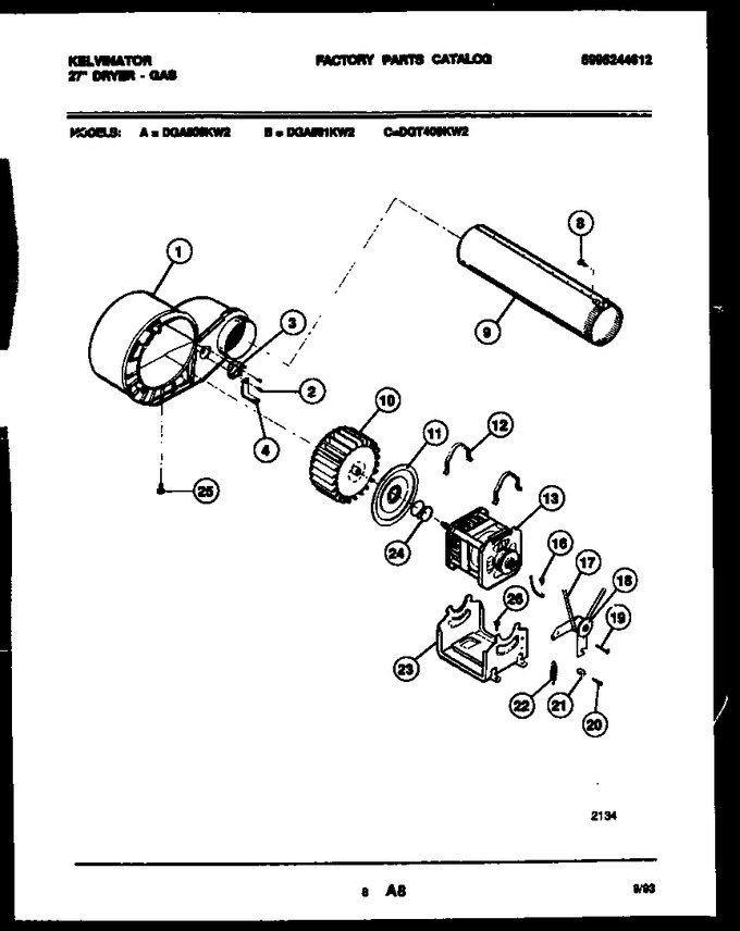 Diagram for DGA500KW2