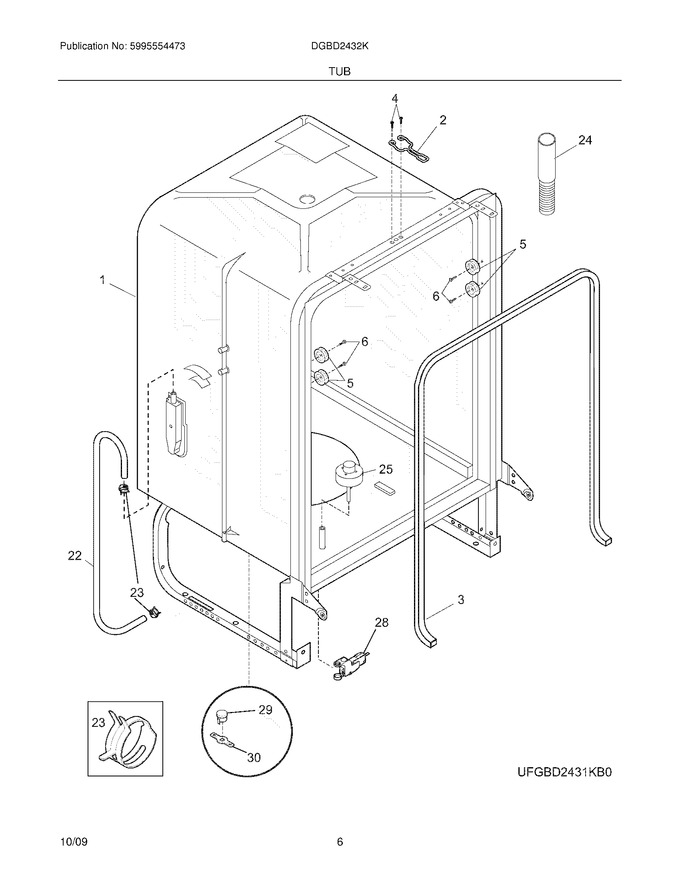 Diagram for DGBD2432KW1