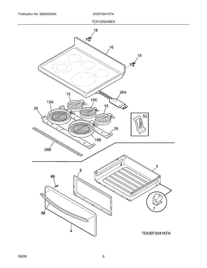 Diagram for DGEF3041KFA