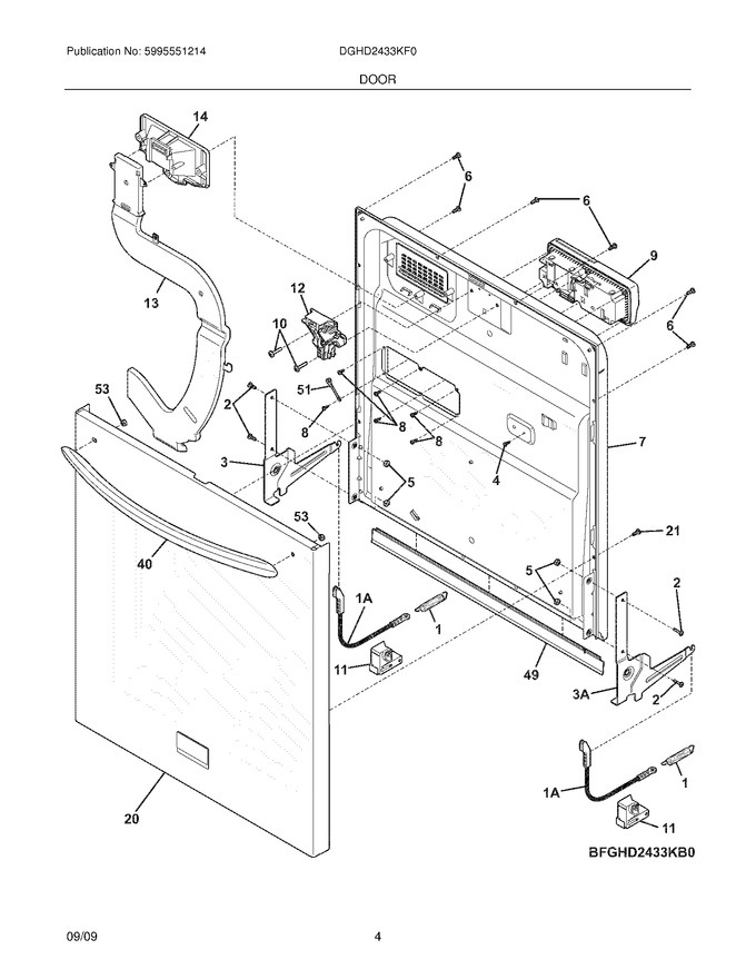 Diagram for DGHD2433KF0