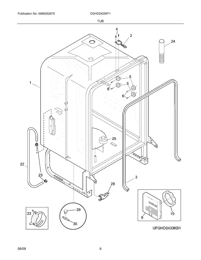 Diagram for DGHD2433KF1