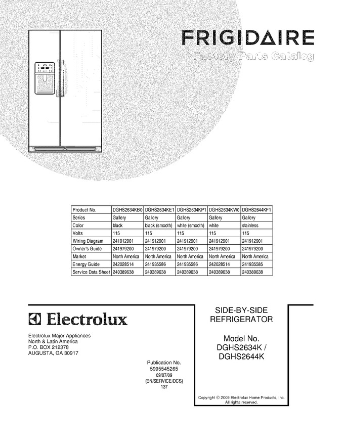 Diagram for DGHS2634KE1