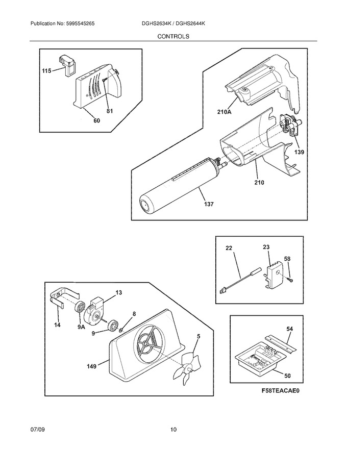 Diagram for DGHS2634KW0