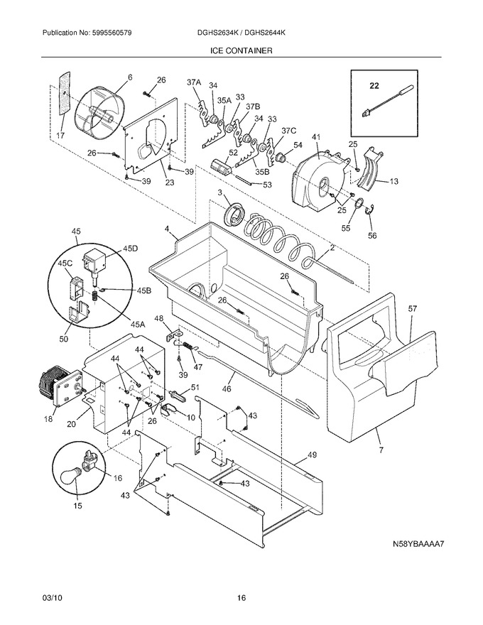 Diagram for DGHS2634KE3