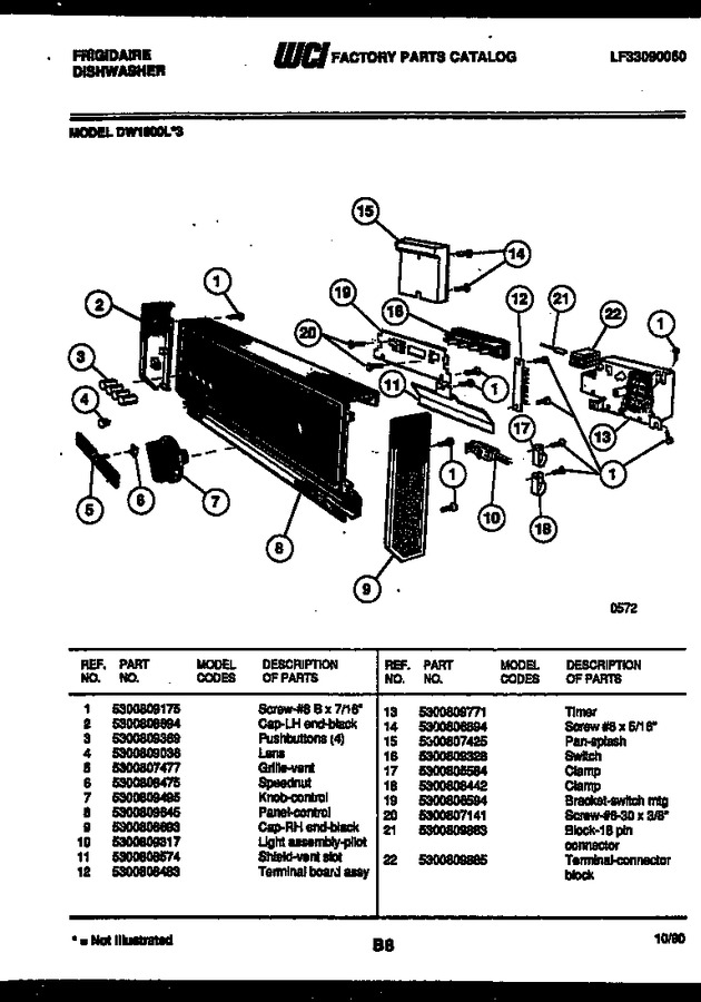 Diagram for DW1800H3