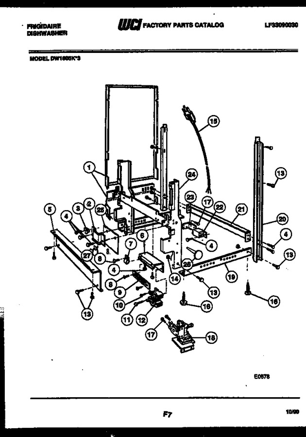 Diagram for DW1805KF3