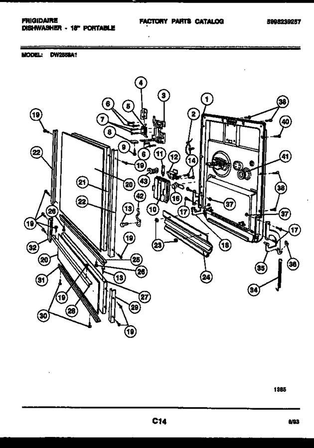 Diagram for DW2558A1