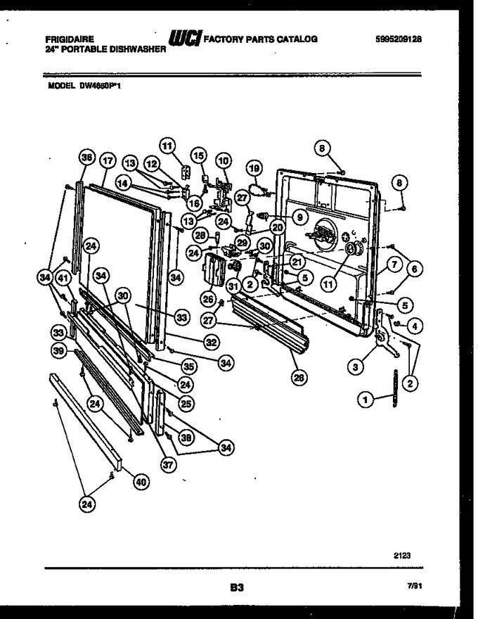 Diagram for DW4650PW1