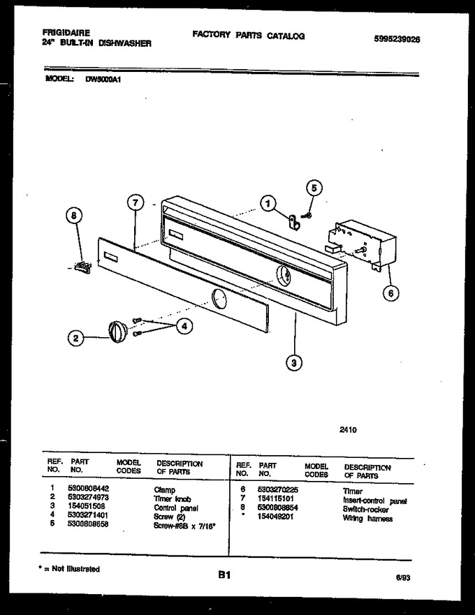 Diagram for DW5000A1