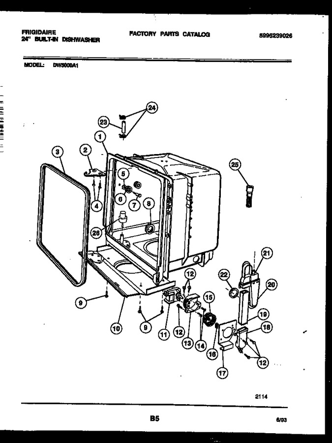 Diagram for DW5000A1