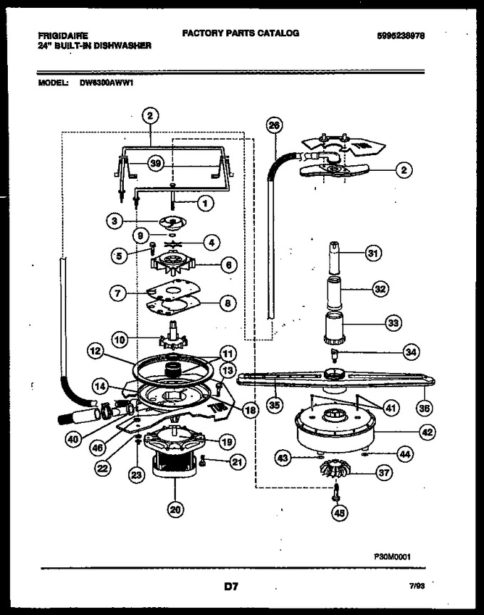 Diagram for DW6300AWW1