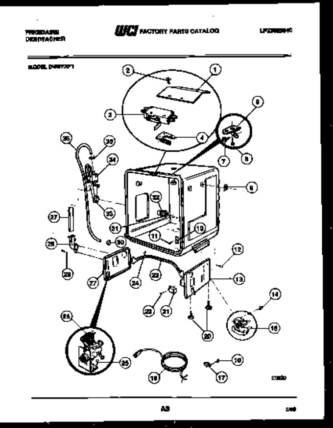 Diagram for DW6700LW1