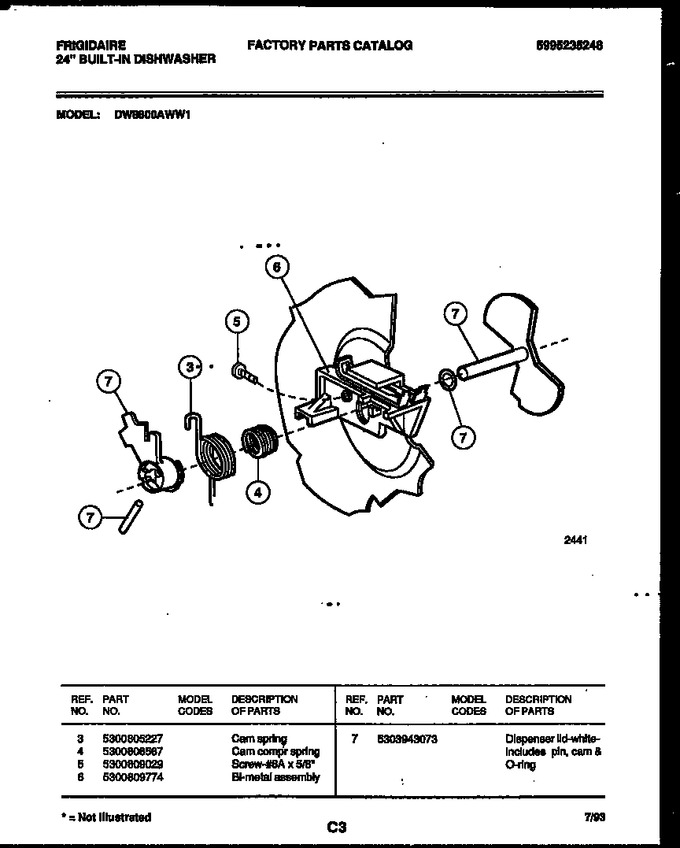 Diagram for DW8800AWL1