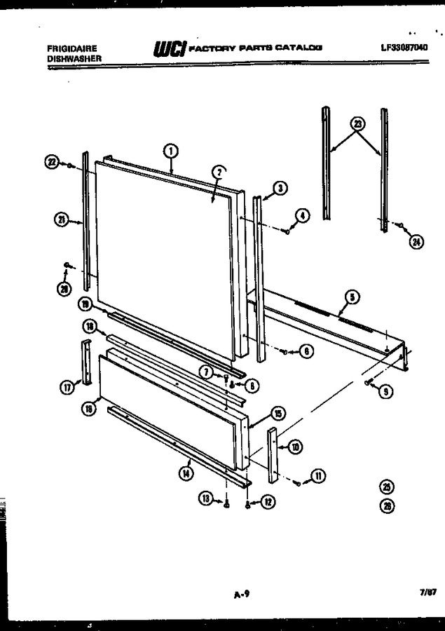 Diagram for DWF600EW1