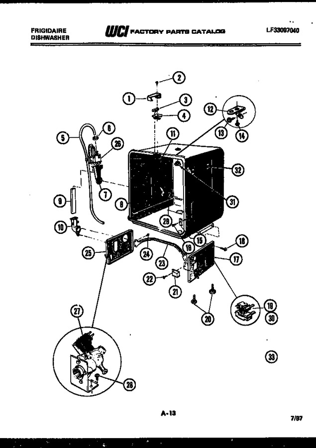 Diagram for DWF600EL1