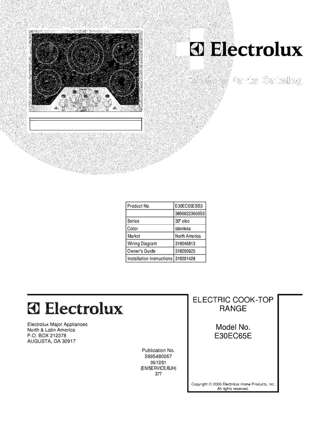 Diagram for E30EC65ESS3