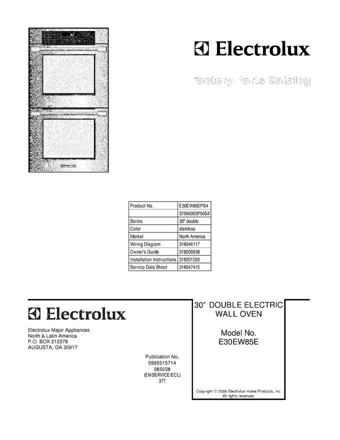 Diagram for E30EW85EPS4