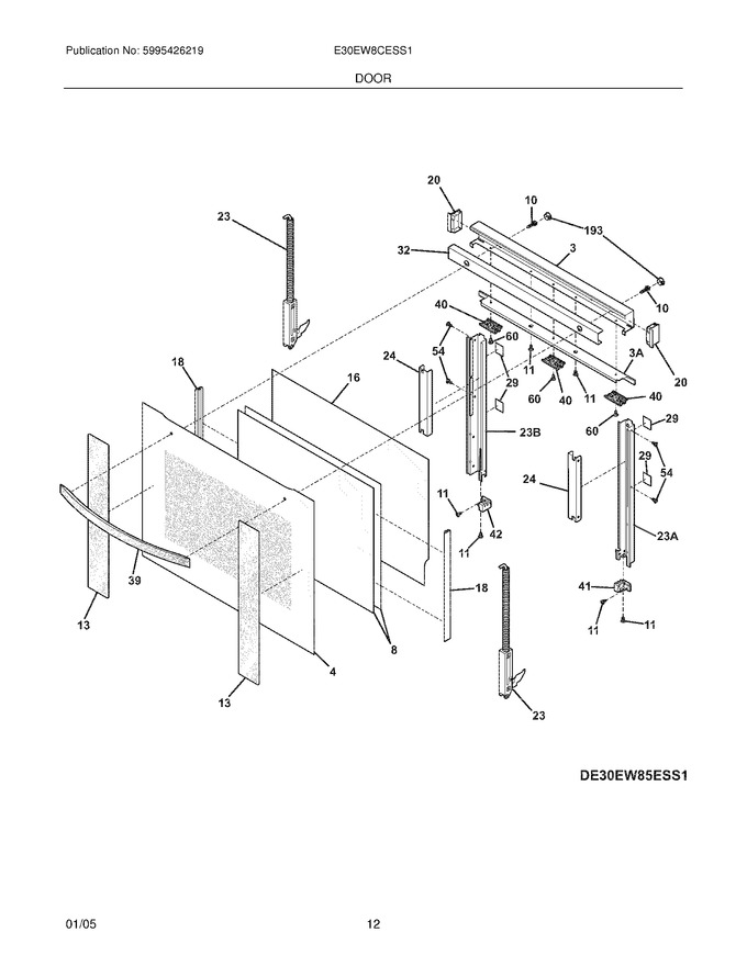 Diagram for E30EW8CESS1