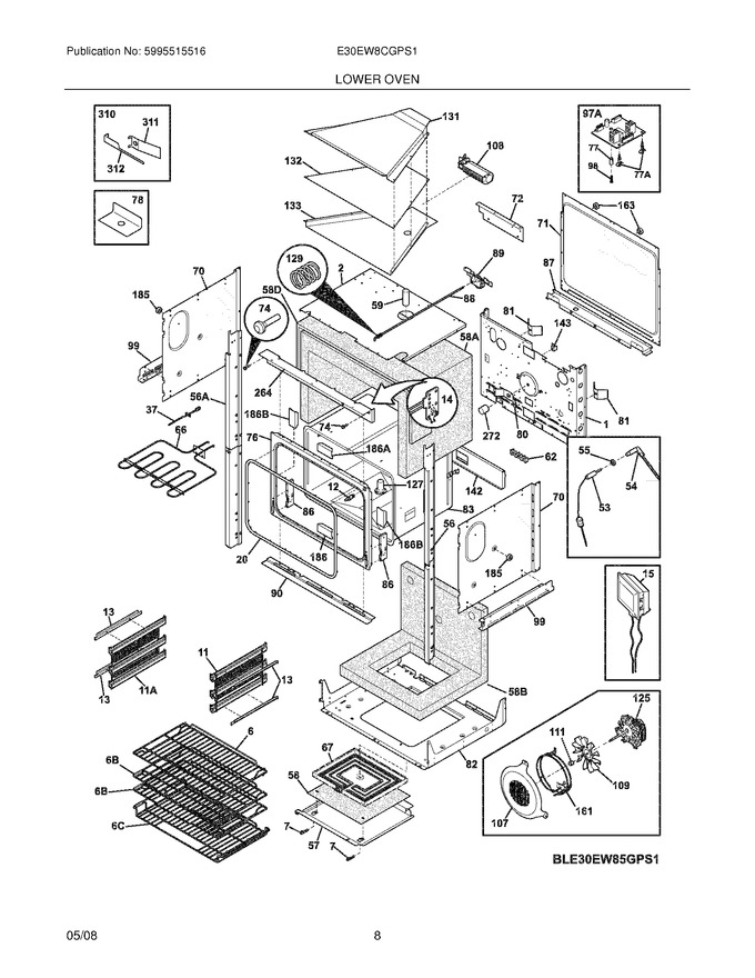 Diagram for E30EW8CGPS1