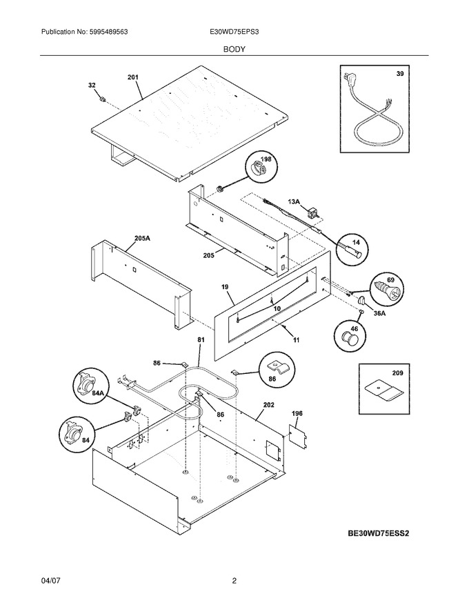 Diagram for E30WD75EPS3